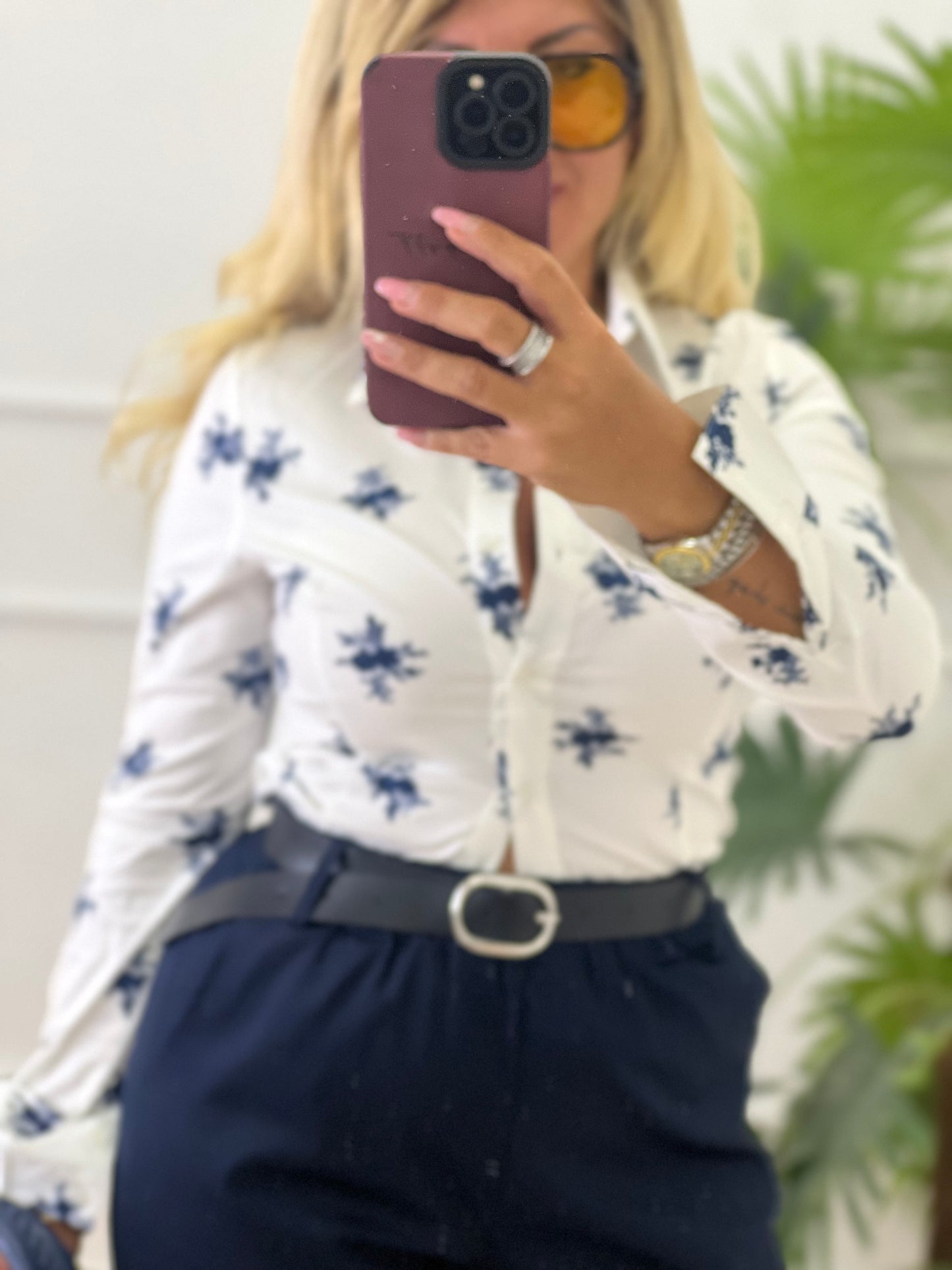 Camicia stella bianca
