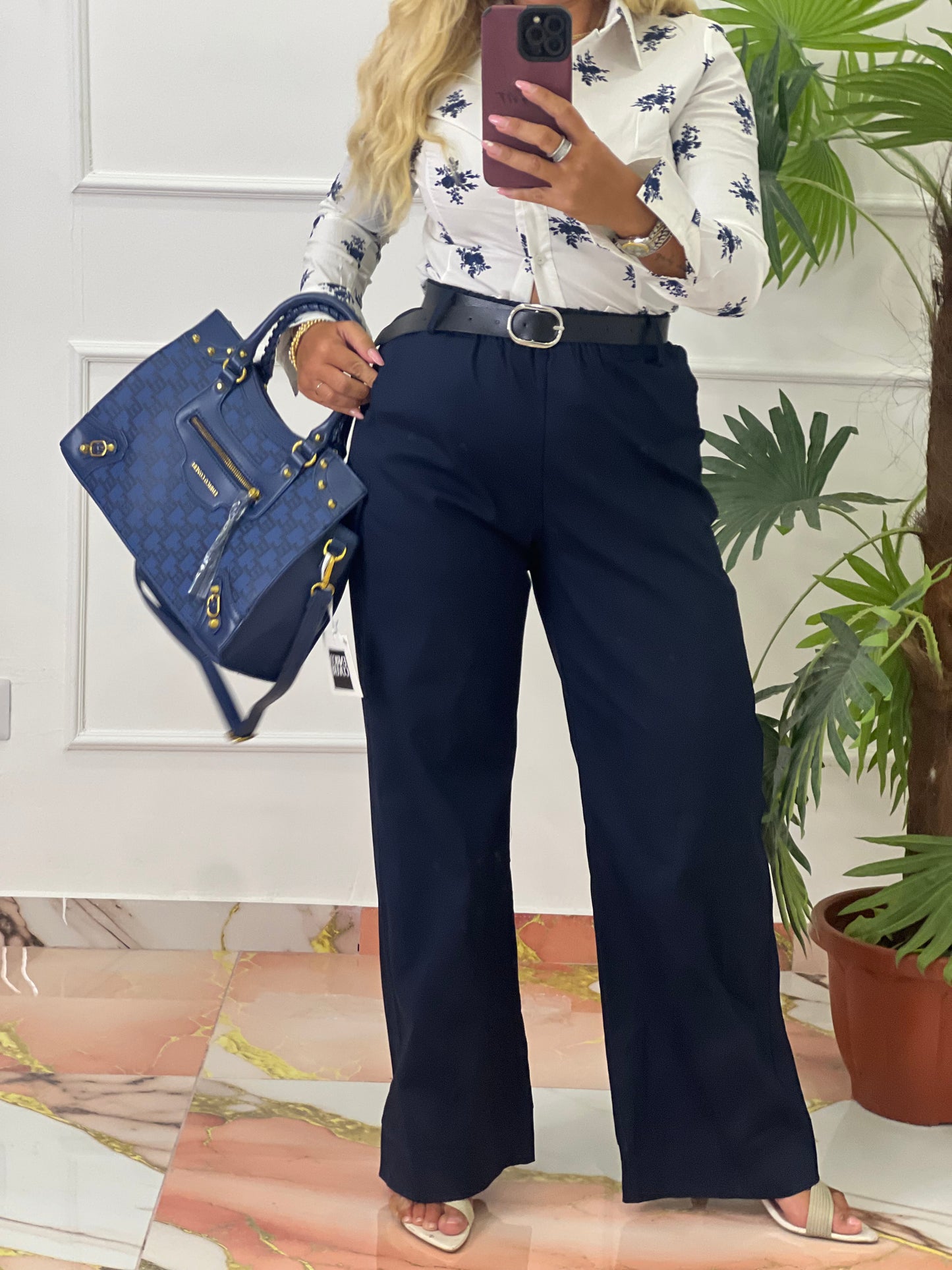 Pantalone luis blu