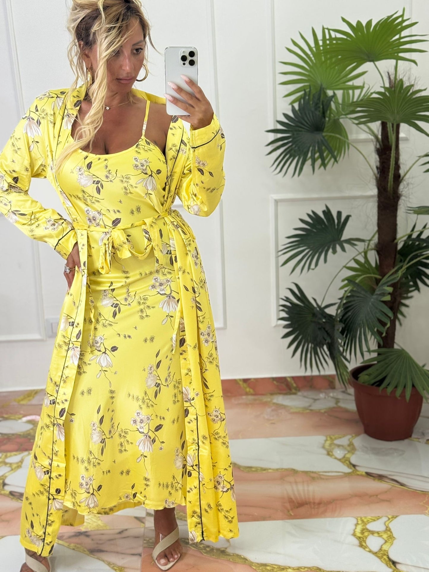Pigiama Marte giallo