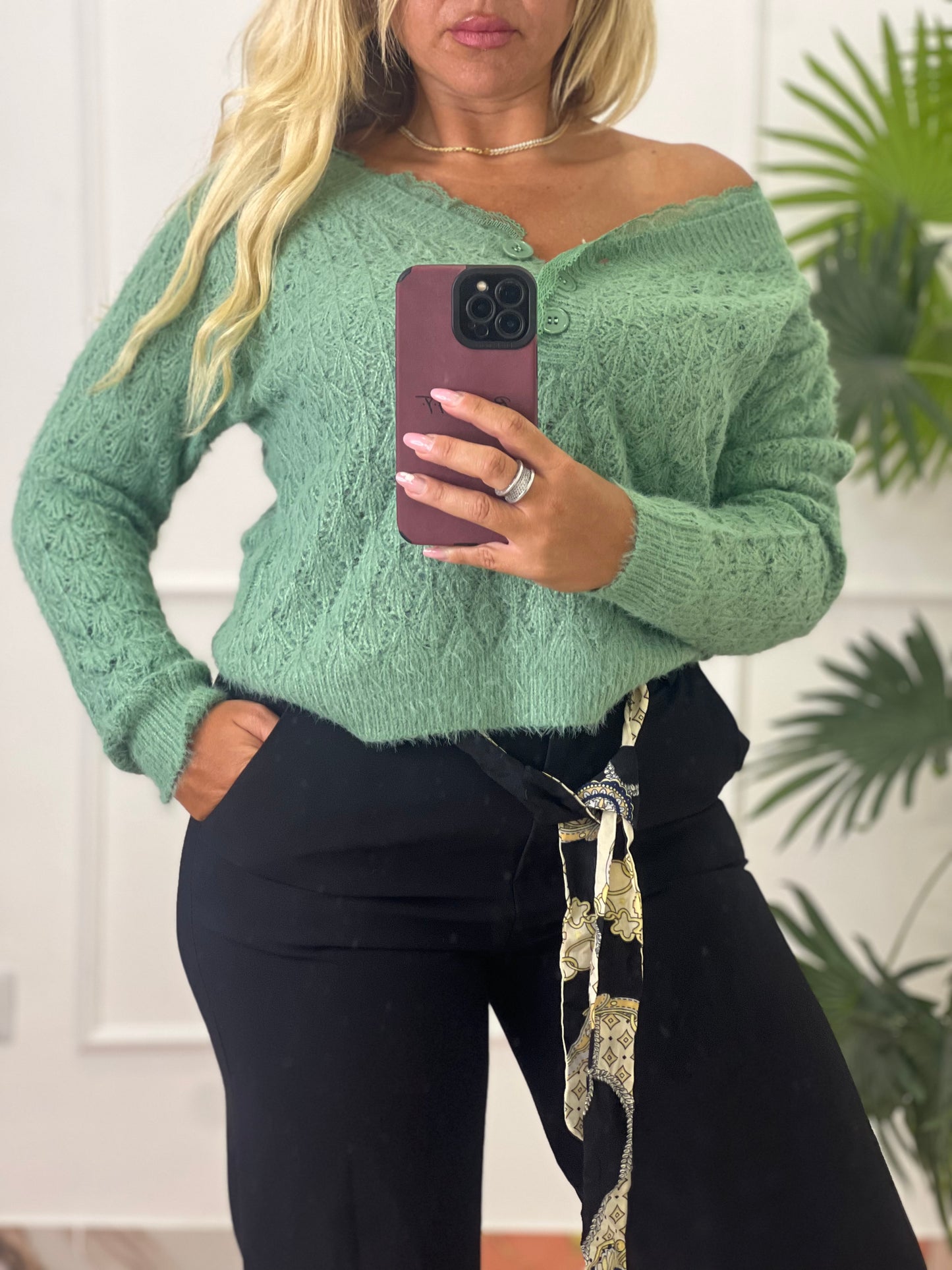 Maglioncino Enza verde