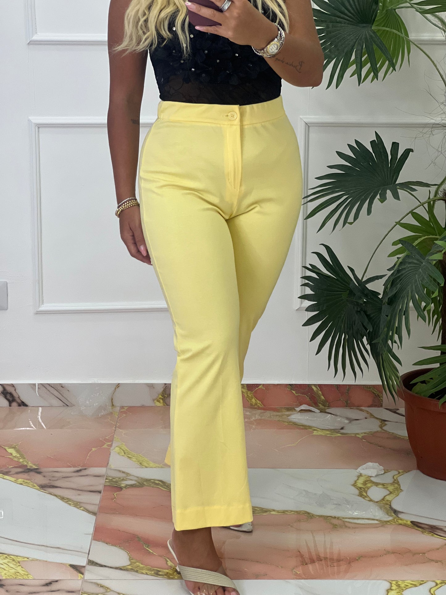 Pantalone Giulia Giallo