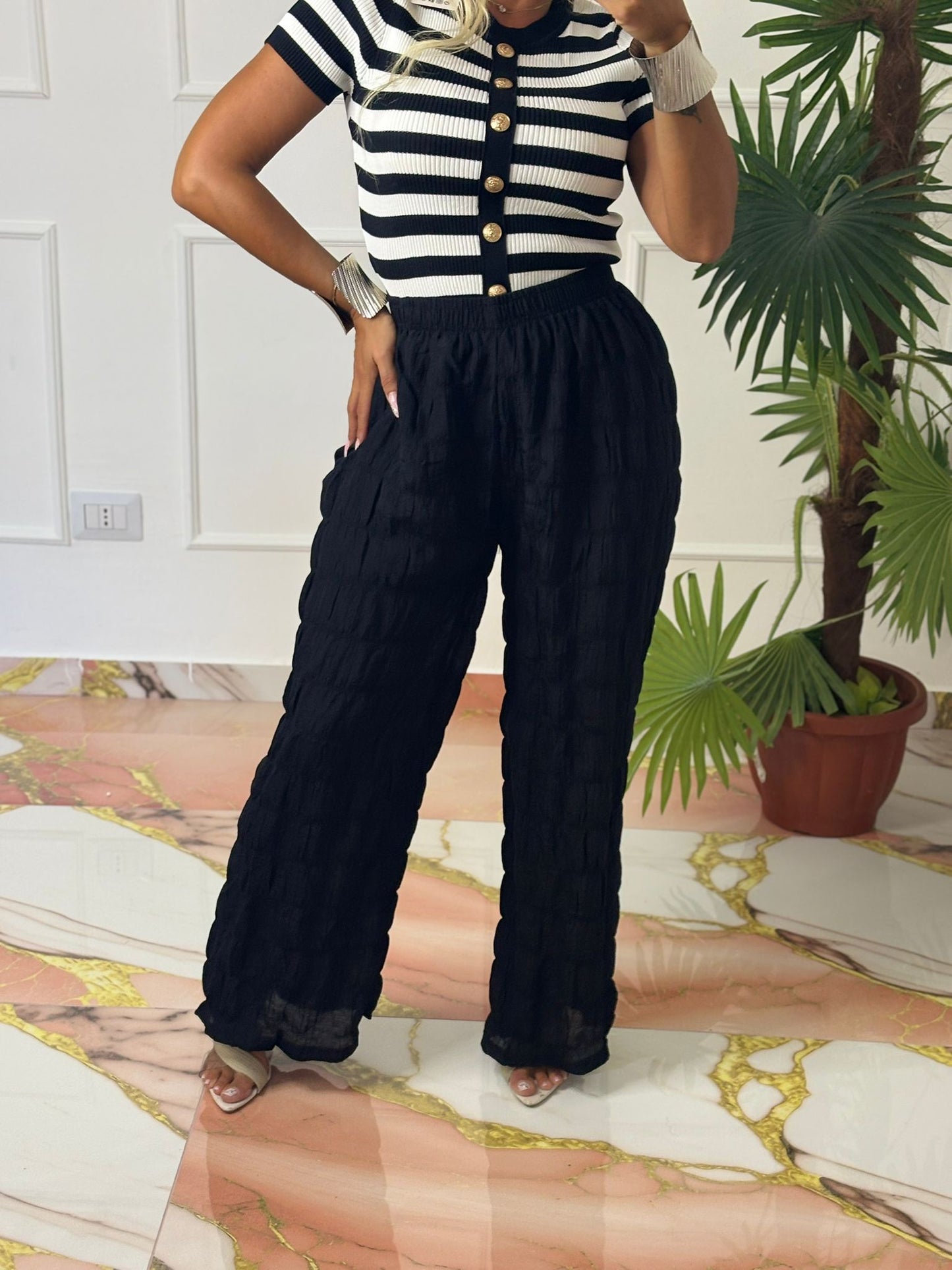 Pantalone Yara Nero