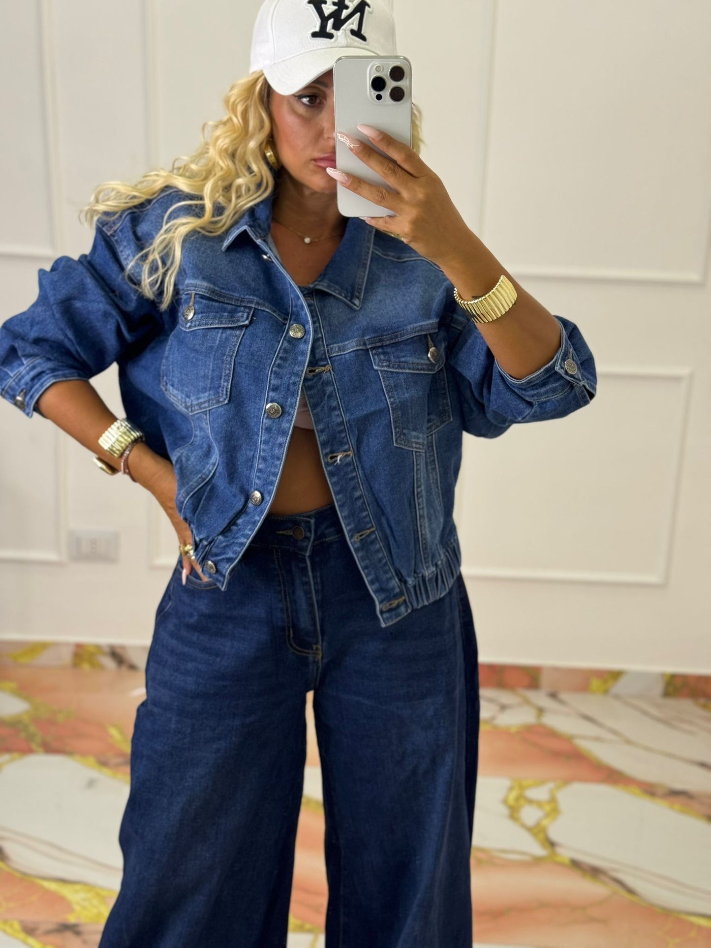 Giacca Jeans Over
