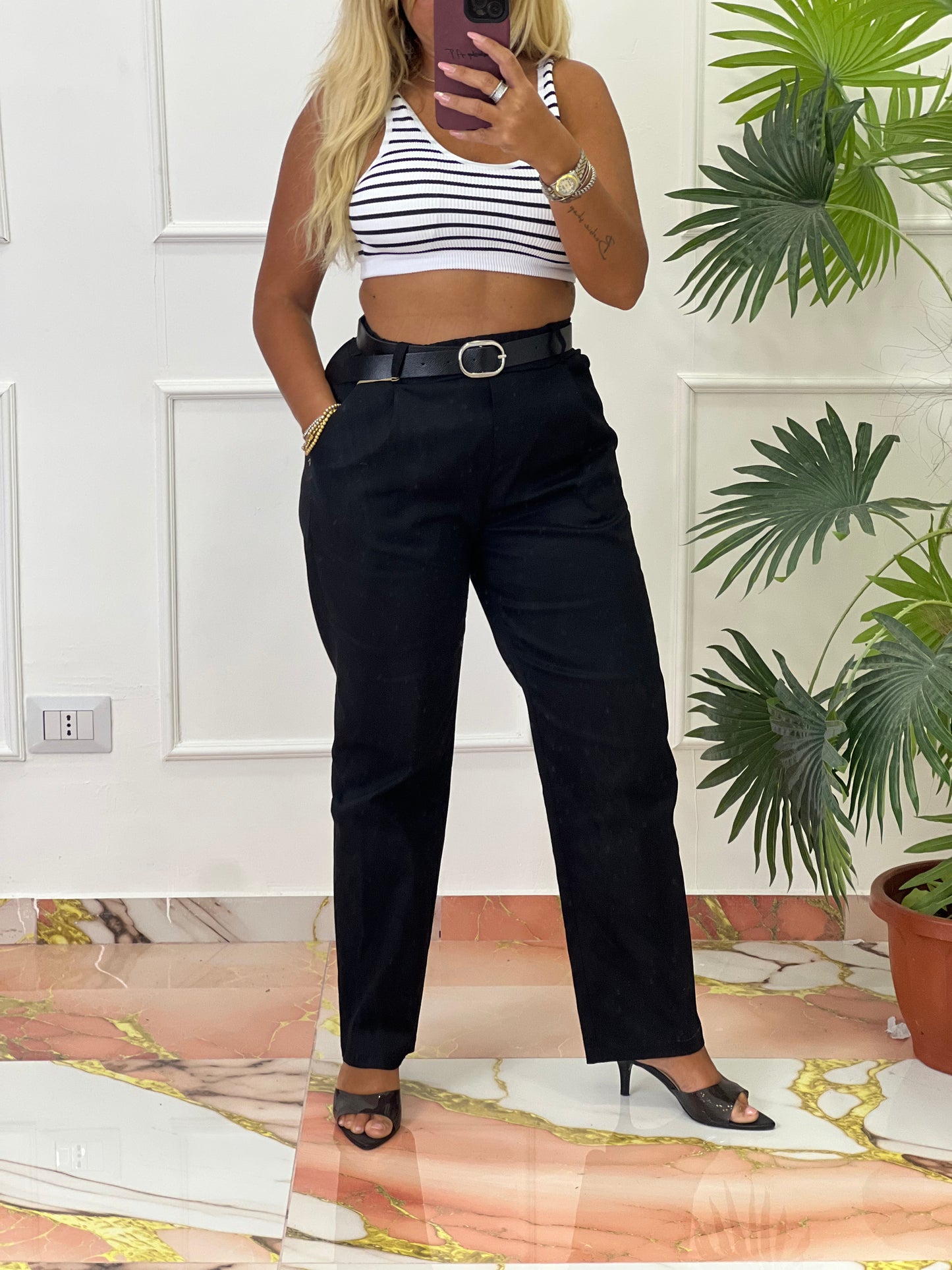 Pantalone luis nero