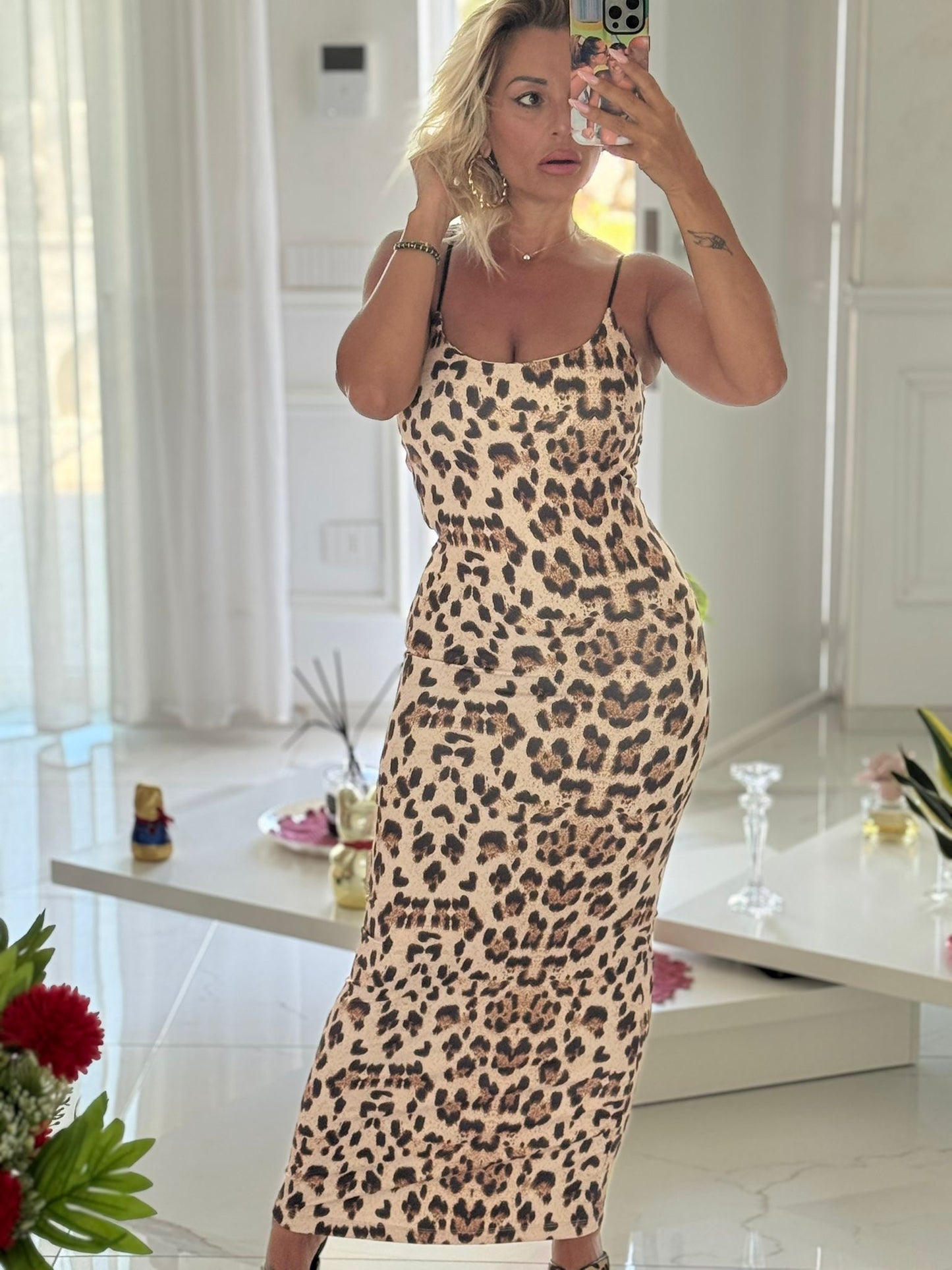 Abito kim Leopard