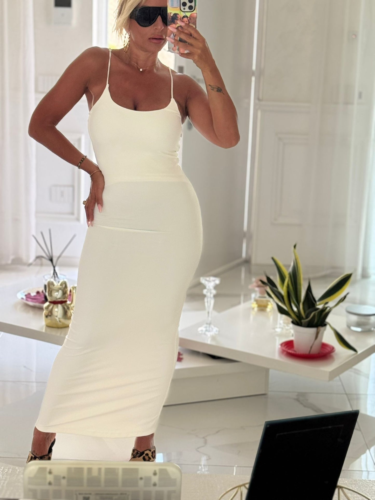 Abito kim bianco