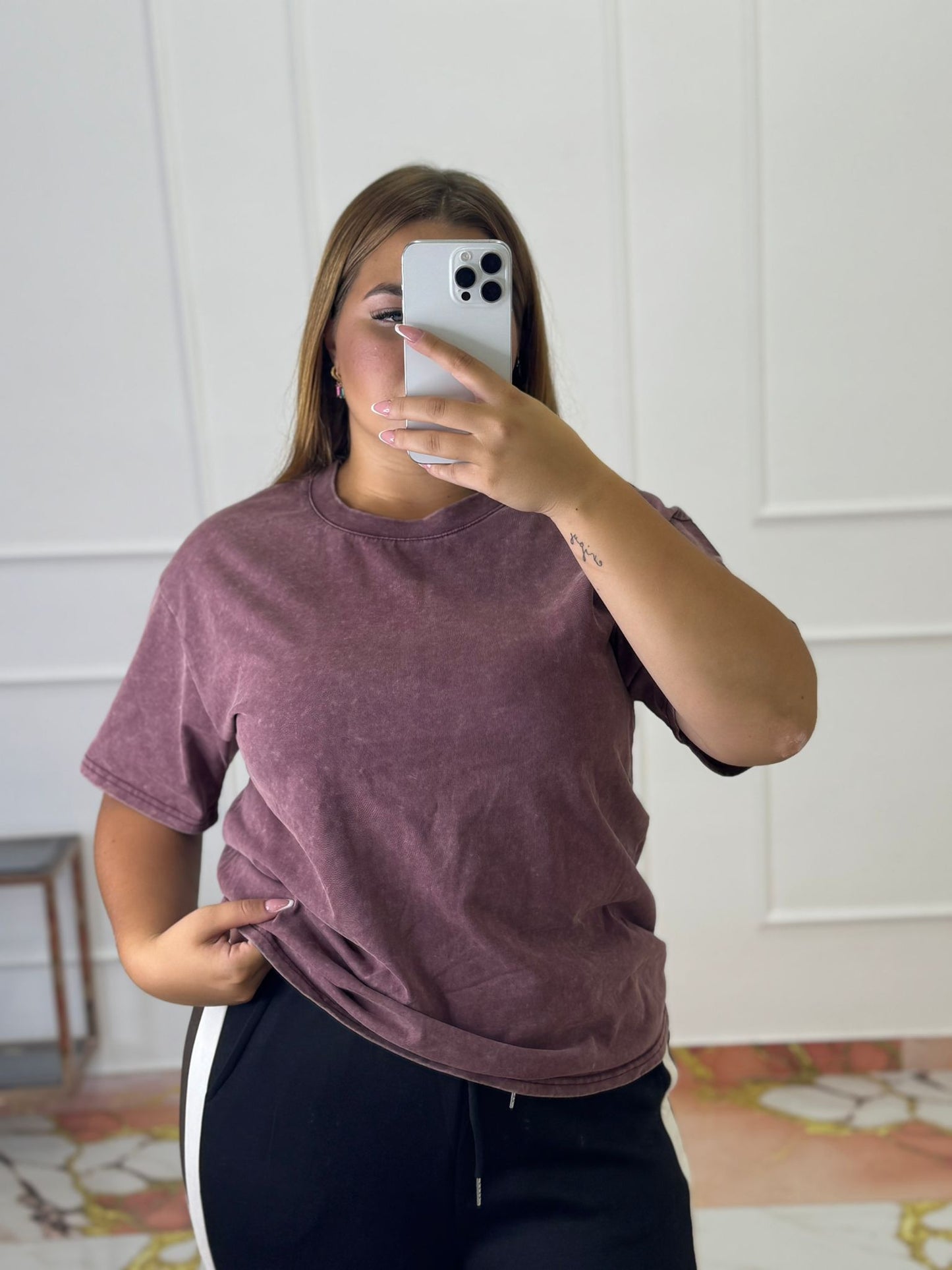 T shirt bella bordò
