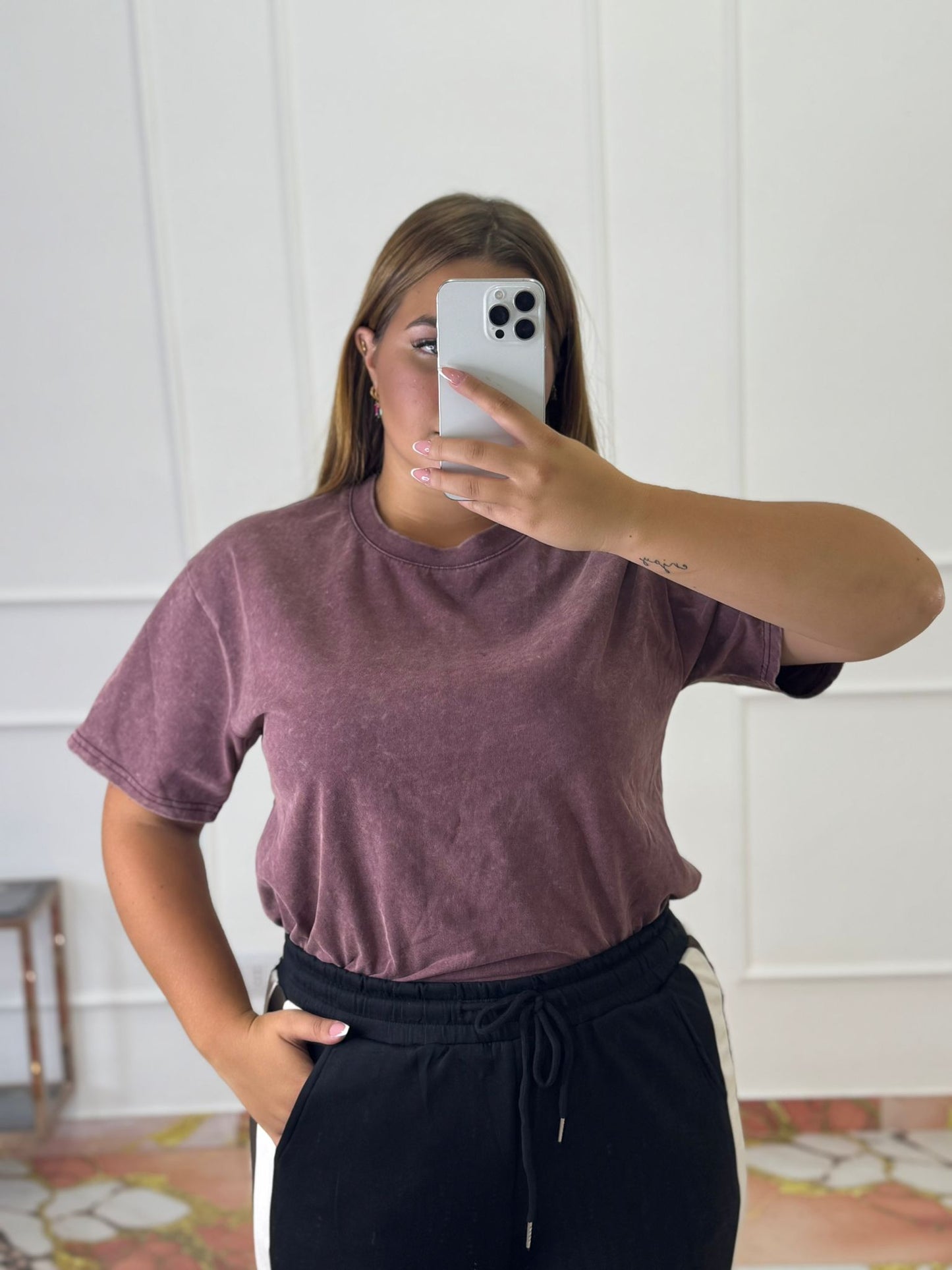 T shirt bella bordò