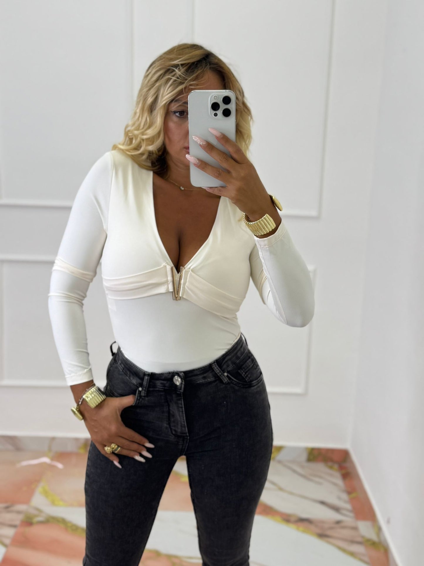 Body Tania bianco