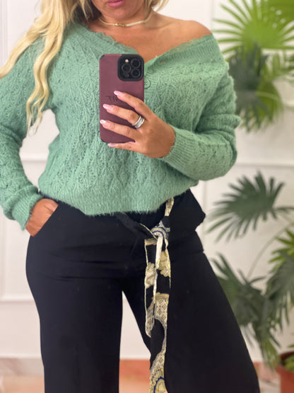 Maglioncino Enza verde