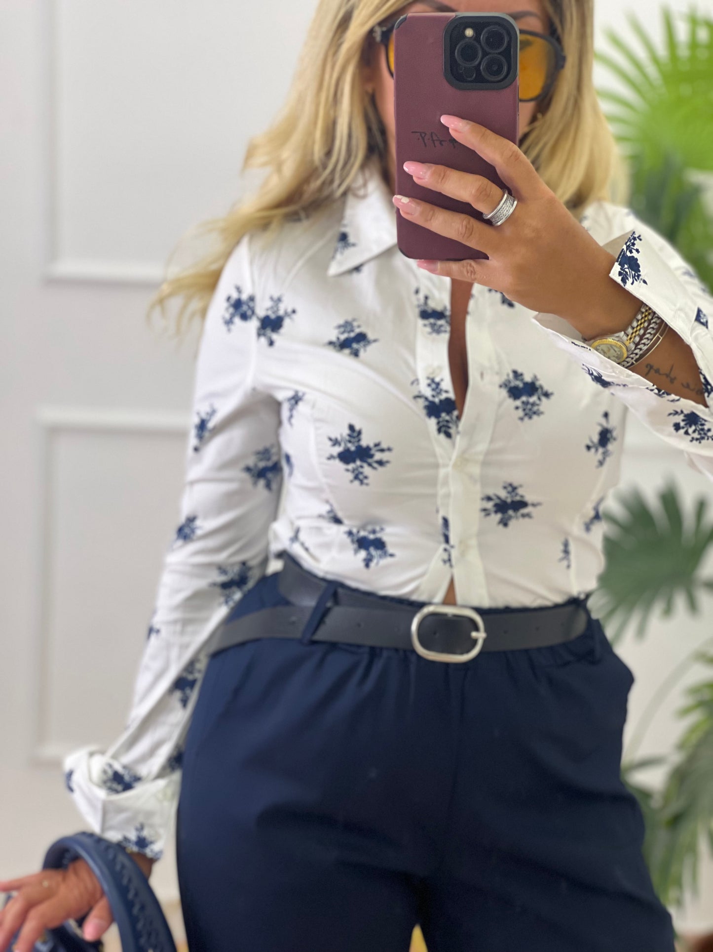 Camicia stella bianca