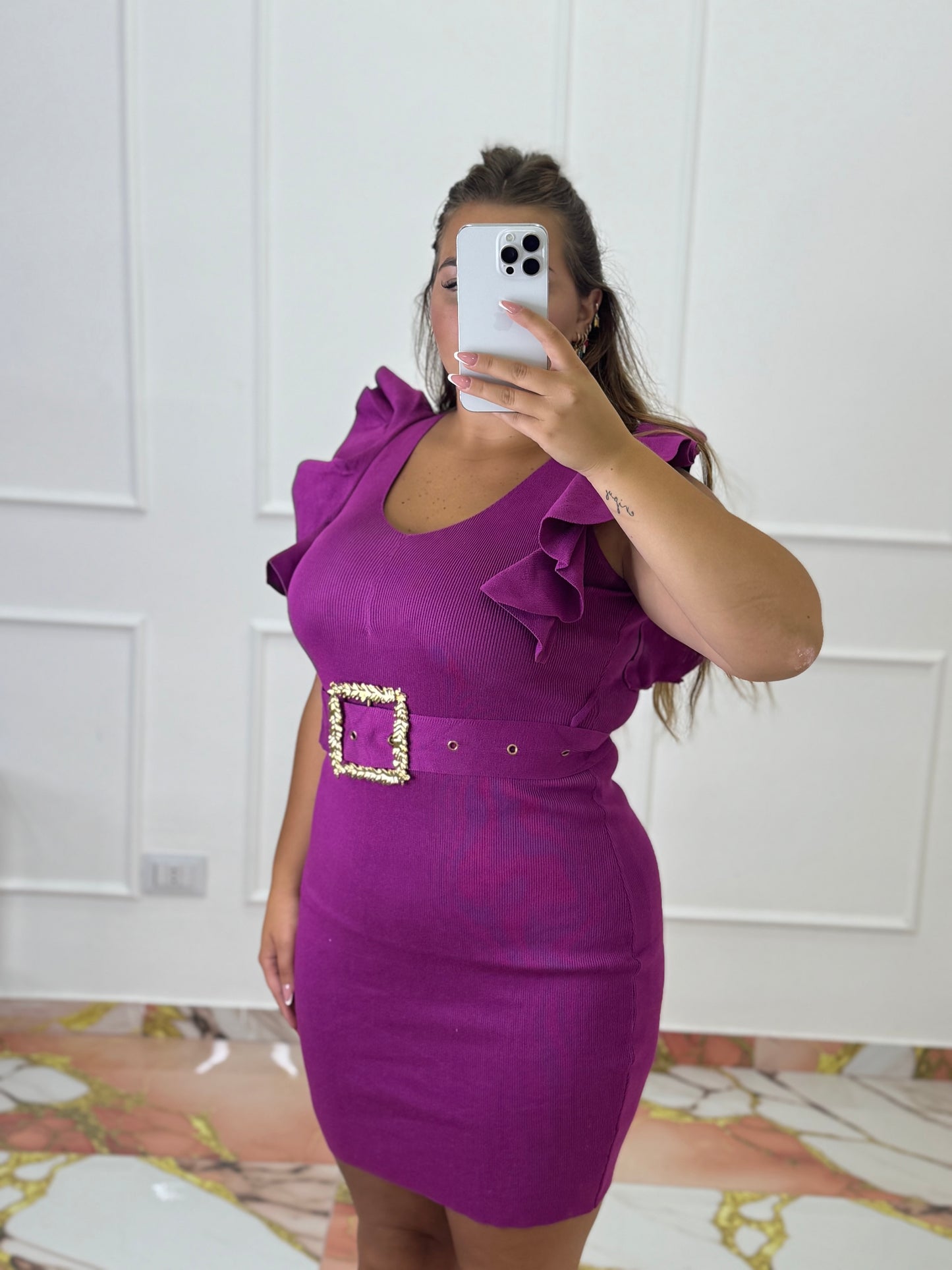Abito Clara Magenta