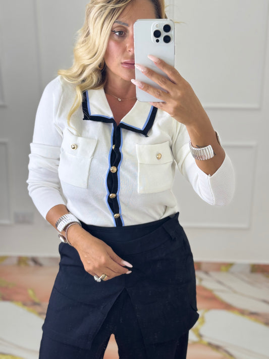 Maglia Vanessa Bianca