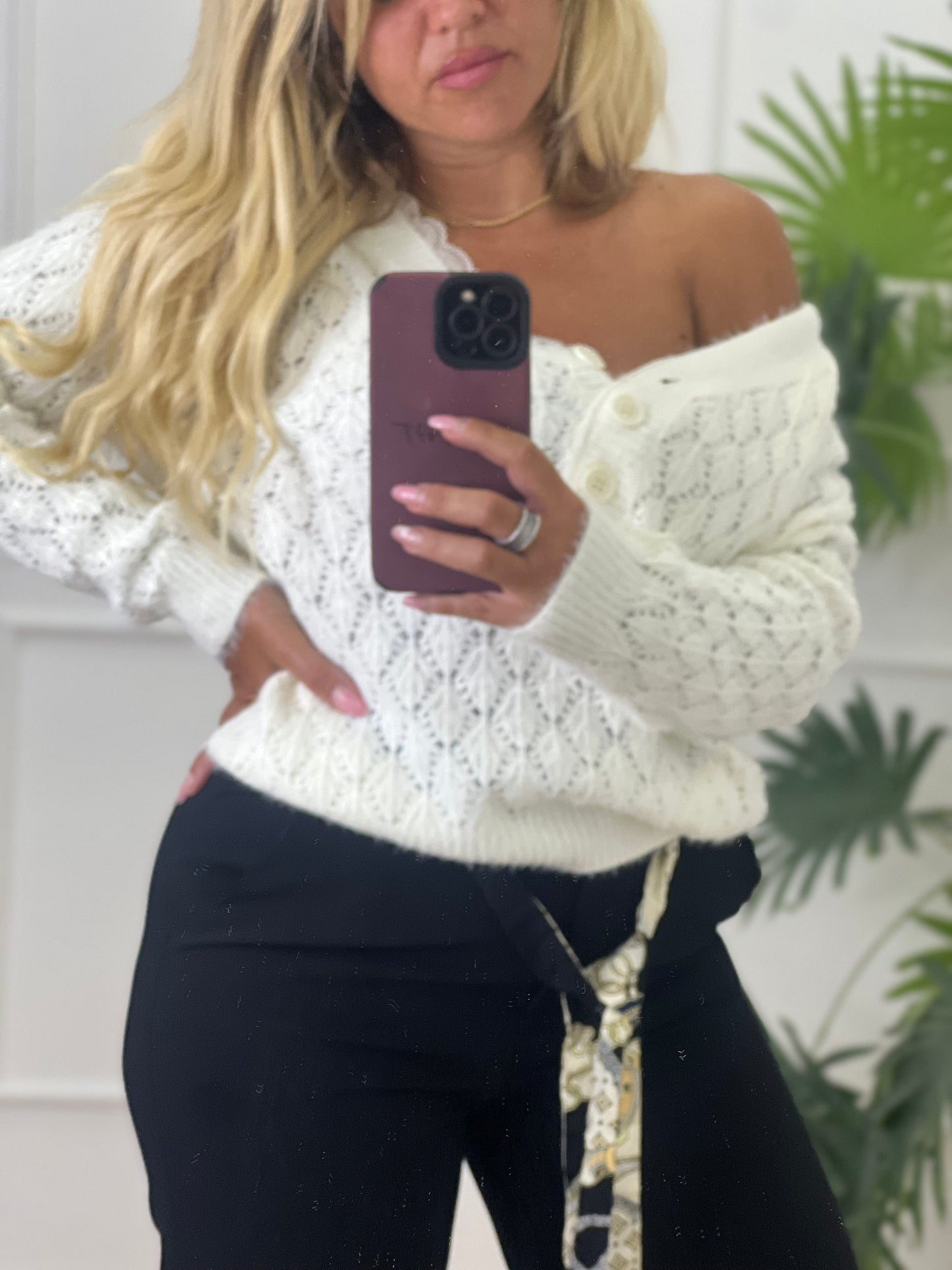 Maglioncino Enza bianco