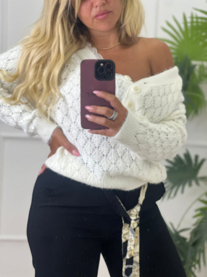 Maglioncino Enza bianco