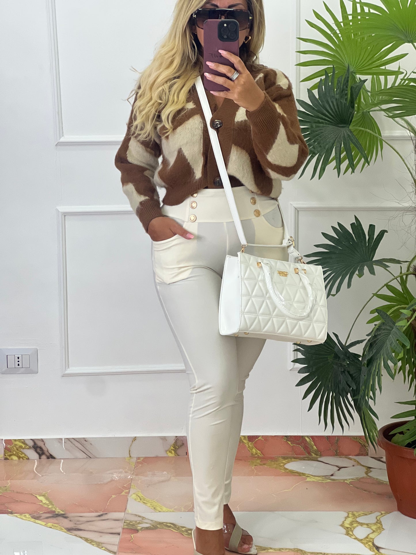 Pantalone Forlì beige