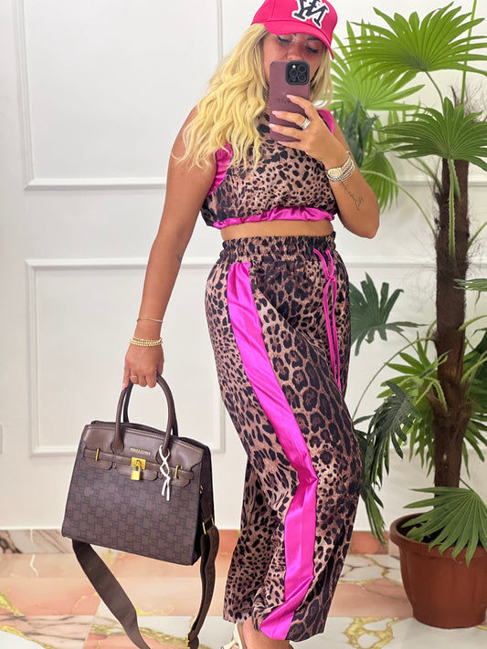 Coordinato Life fucsia