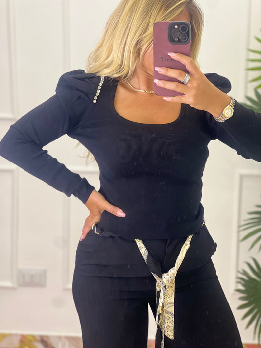 Maglia kelly nera