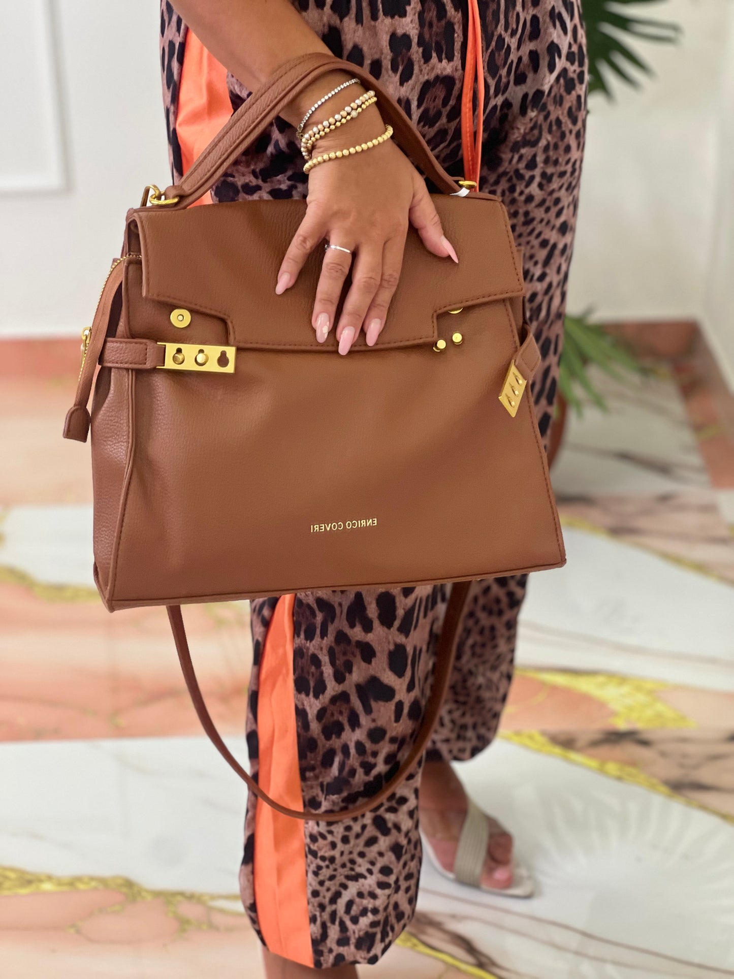 Borsa Roma Marrone