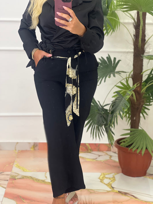 Pantalone vera nero