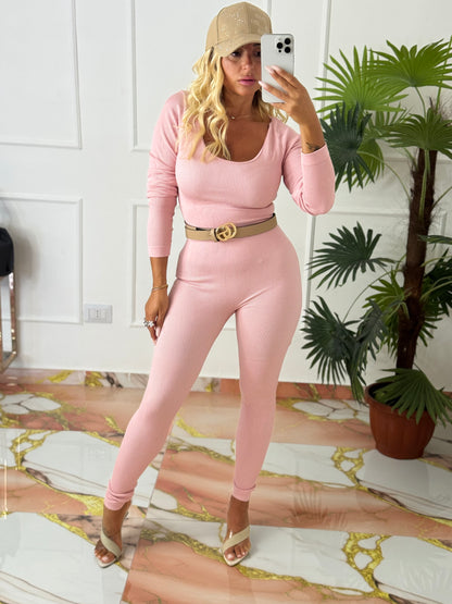 Tuta Gym Rosa