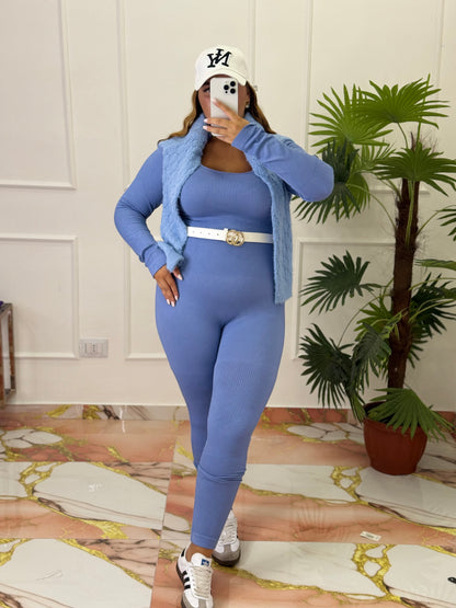 Tuta Gym Azzurra
