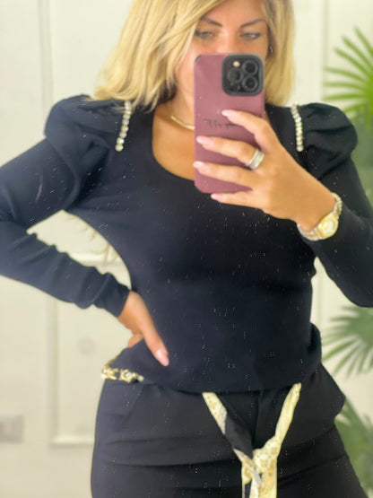 Maglia kelly nera