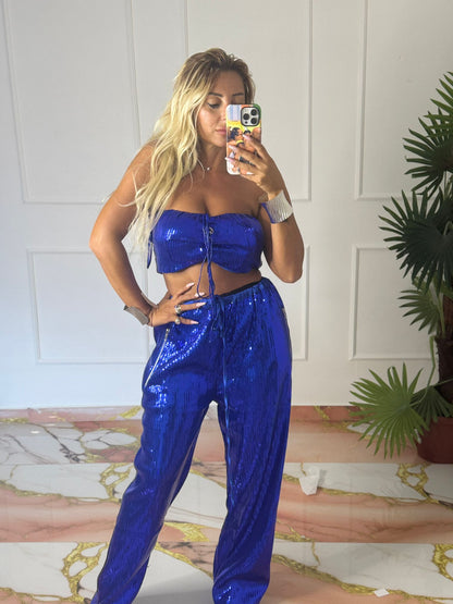 Coordinato Disco Blu