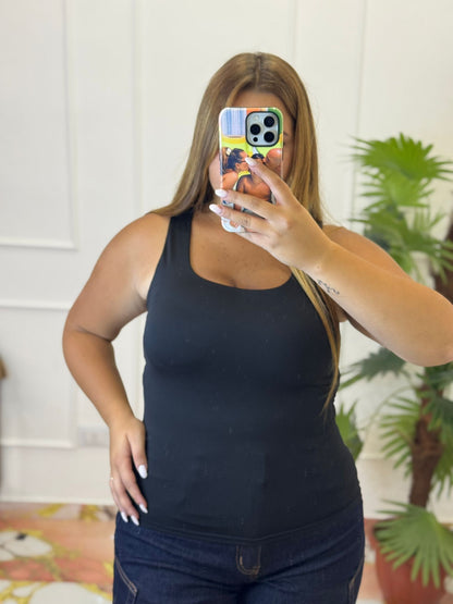 Canotta Lycra Nero