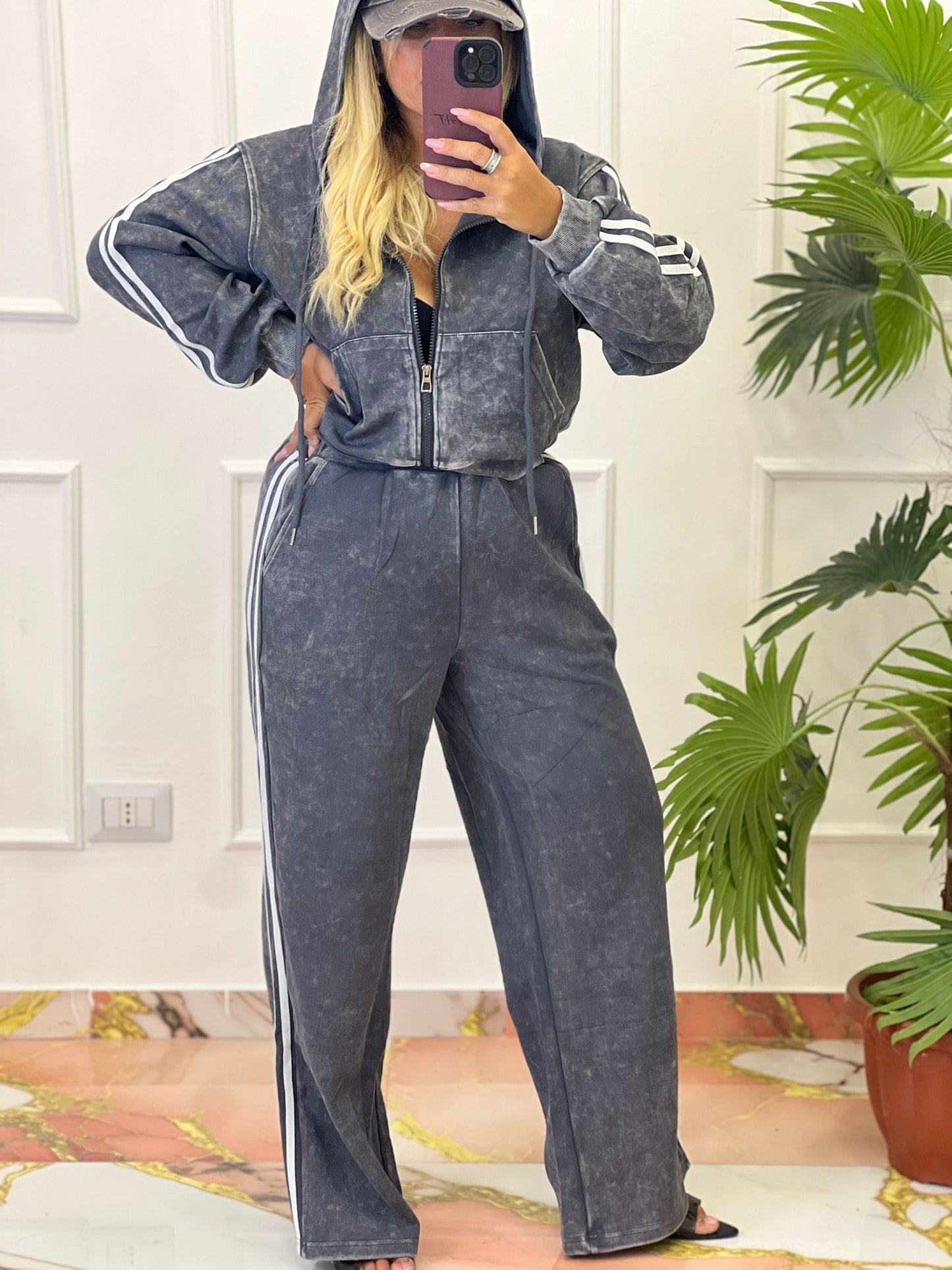 Tuta Miami Grigio chiaro