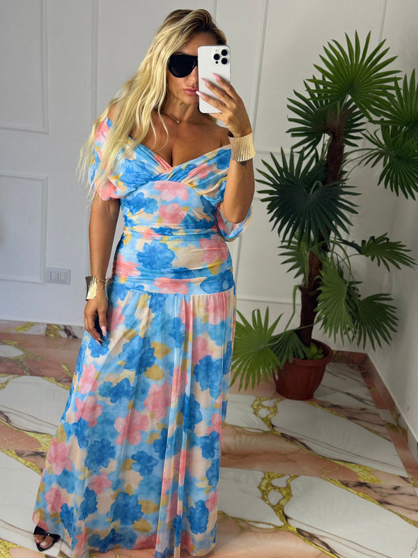 Abito Denise Celeste