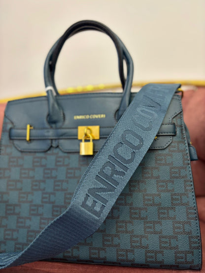 Borsa New York Verde ottanio