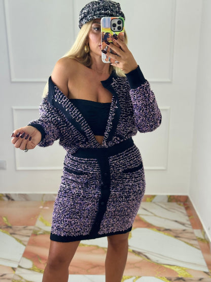 Coordinato Emily viola