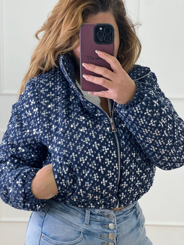 Bomber brillantinato