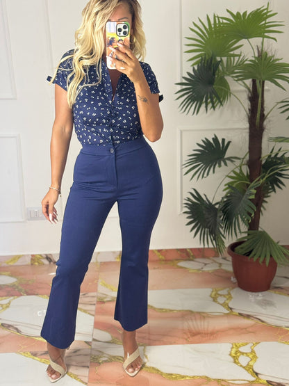 Pantalone Giulia Blu