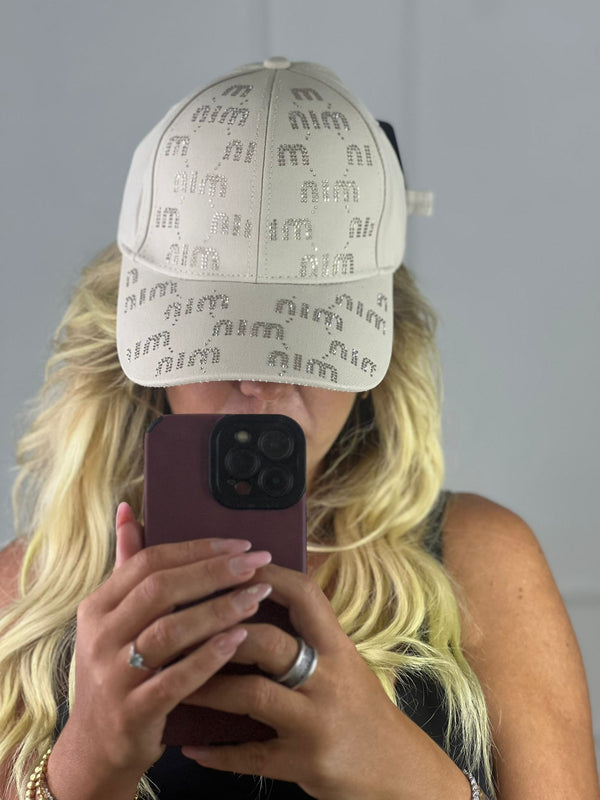 Cappello brillantinato