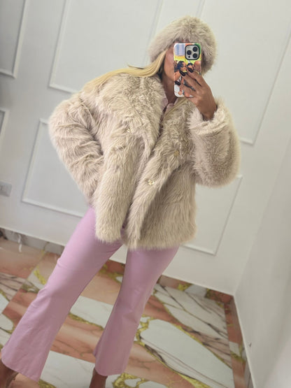 Pelliccia Beige
