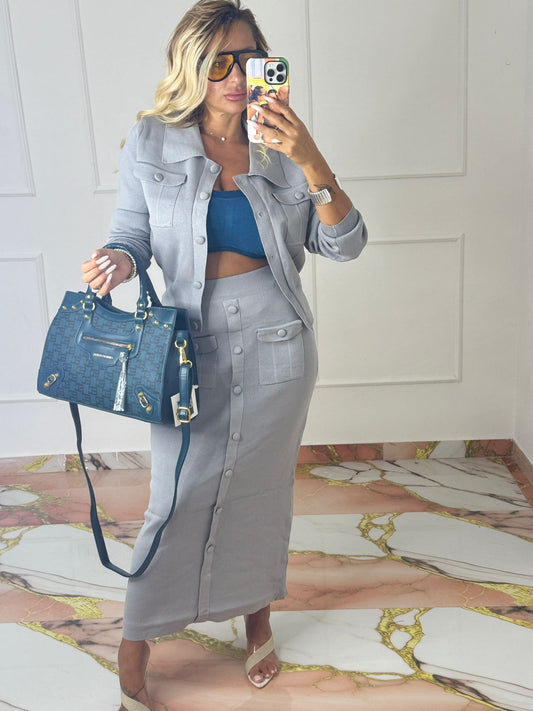 Coordinato Minnie Grigio