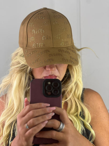 Cappello brillantinato