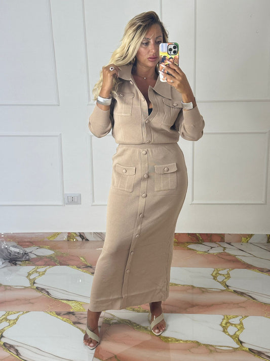 Coordinato Minnie Beige