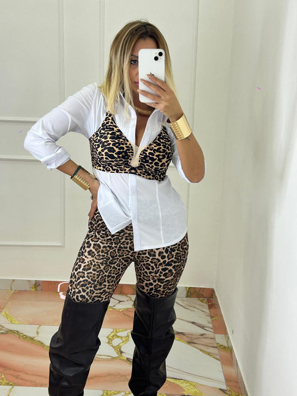 Bralette leopard
