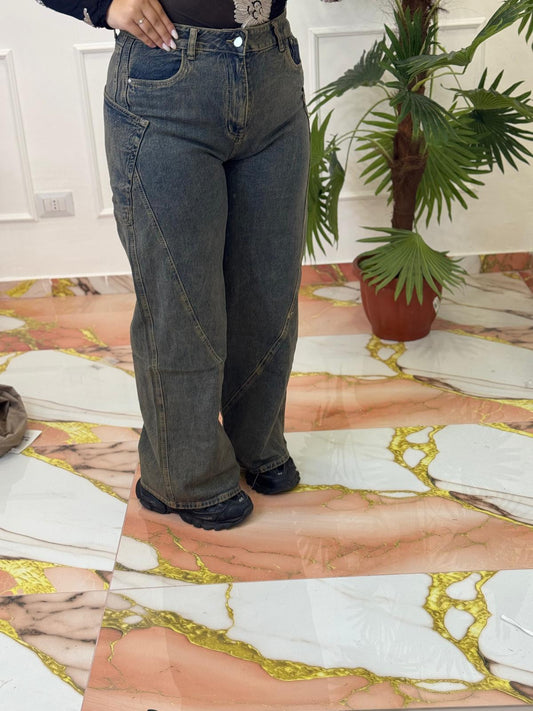 Jeans ballon sabbia