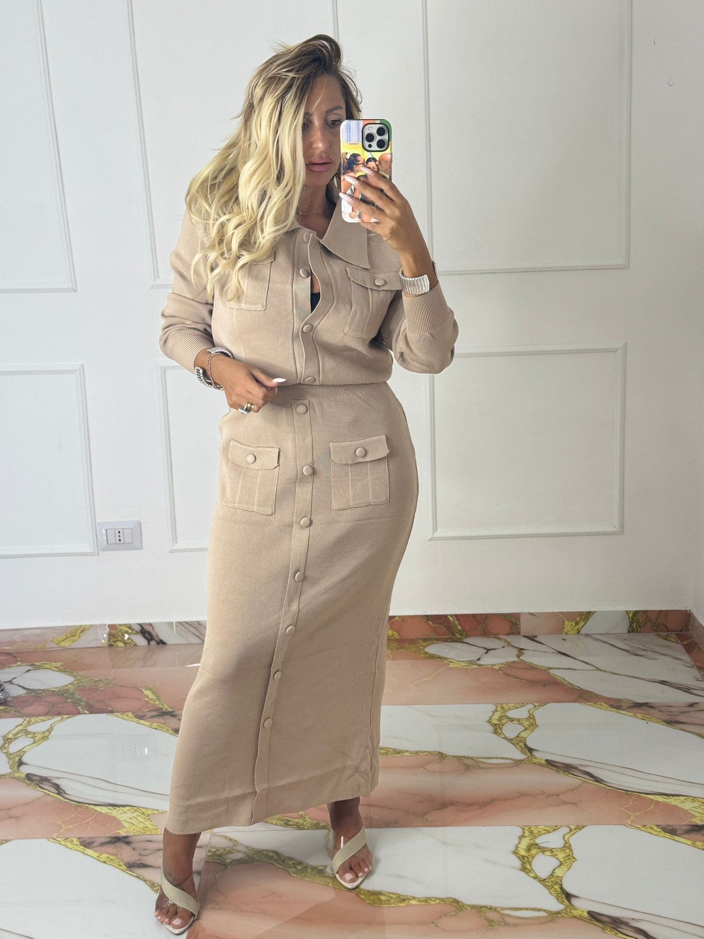 Coordinato Minnie Beige