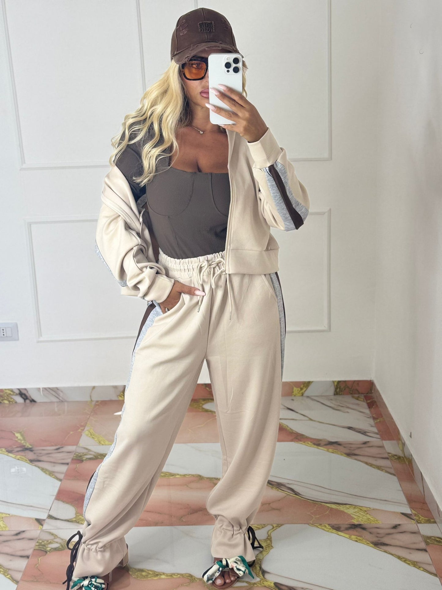 Tuta Lady Beige