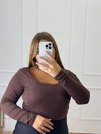 Body Greta marrone