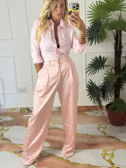 Pantalone butterfly rosa
