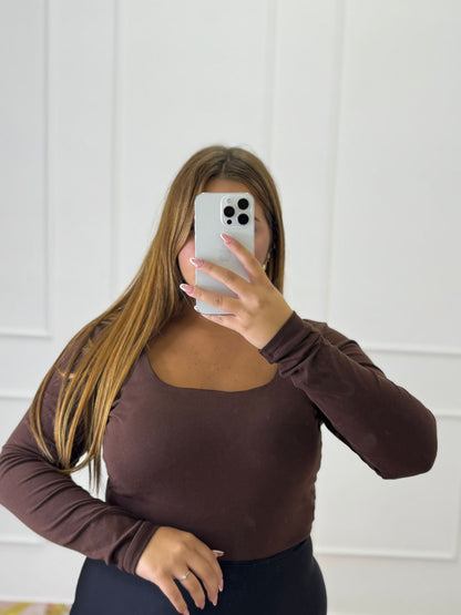 Body Greta marrone