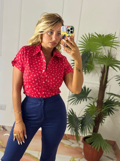 Camicia cherry rossa